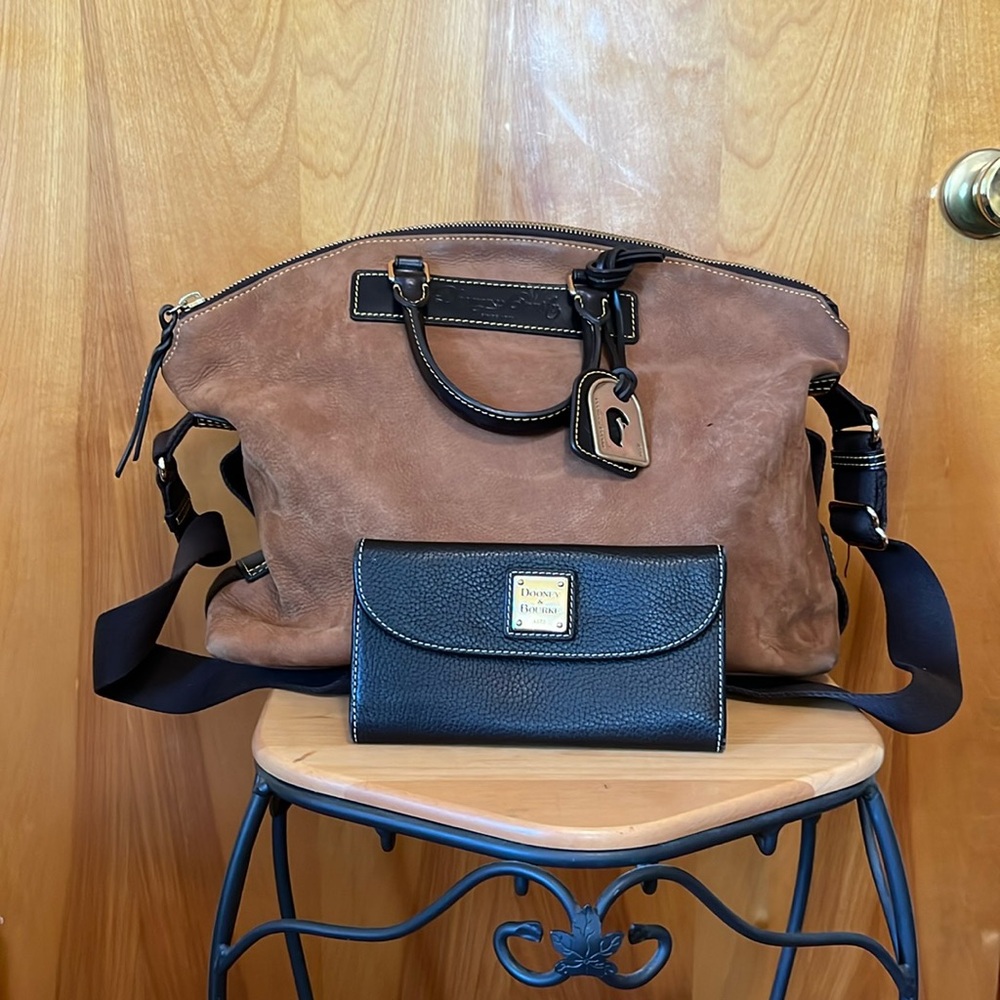Dooney & Bourke bag and matching wallet